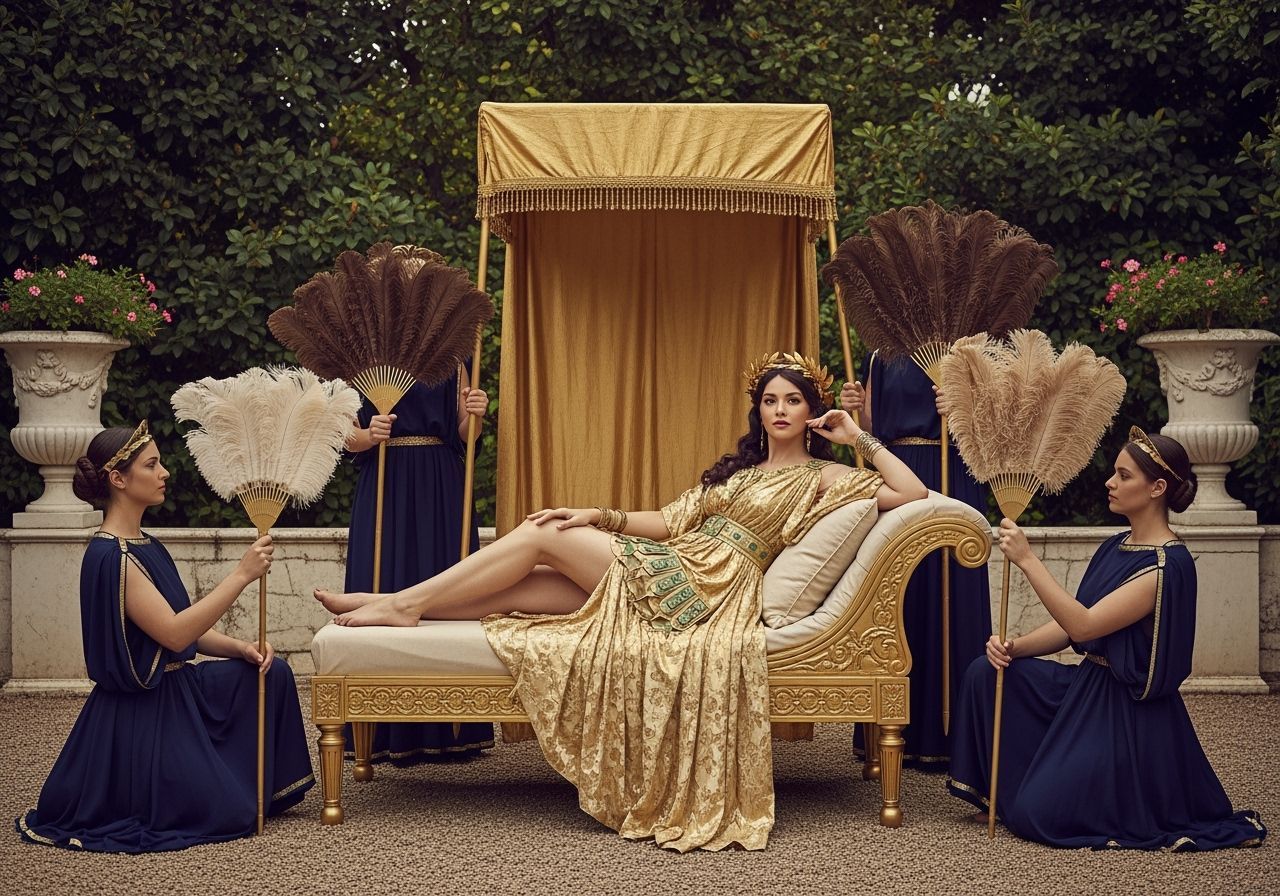 Empress Messalina Lounging in Her Imperial Palace