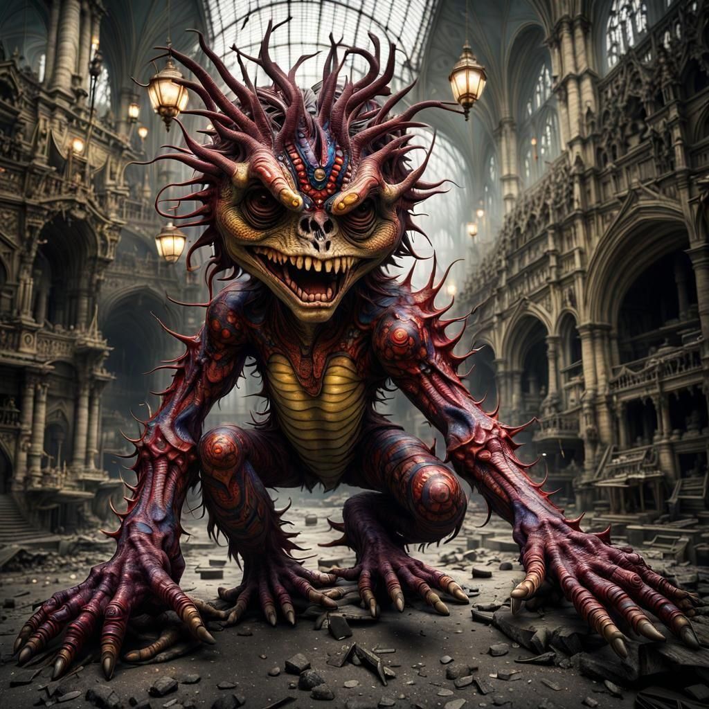 Photorealistic Aliens in Fashionable, Detailed Photography