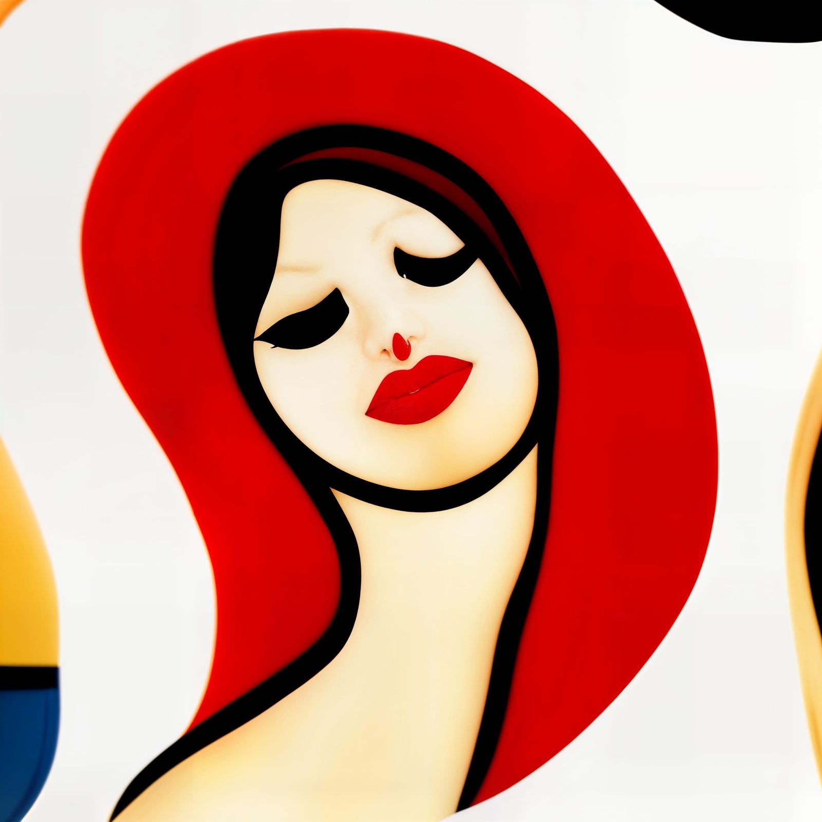 Blank Canvas Generated from Empty AI Prompt