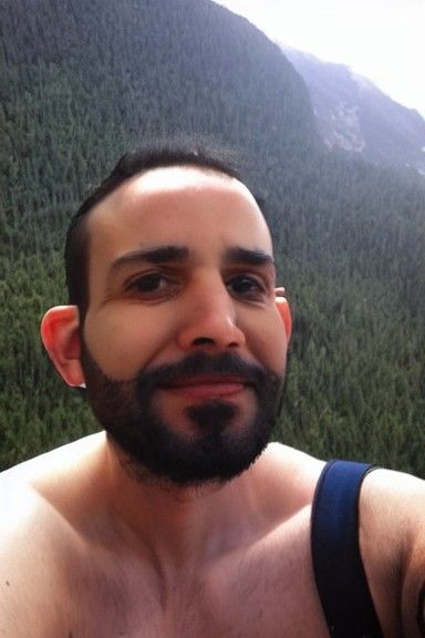 AI Interpretation of The Last Selfie Ever