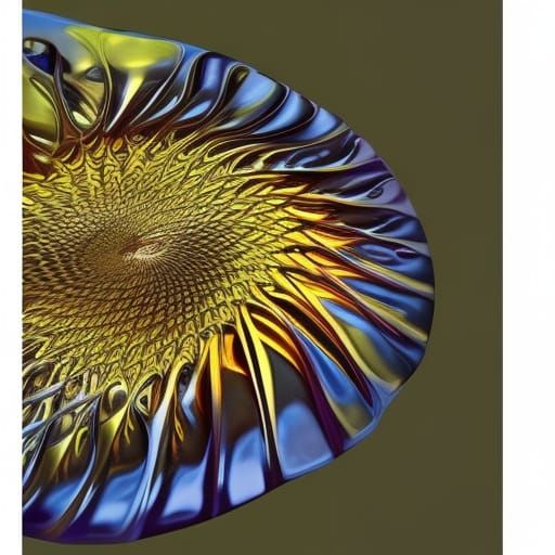 Abstract Pinball Machine in Surrealist Expressionist Style