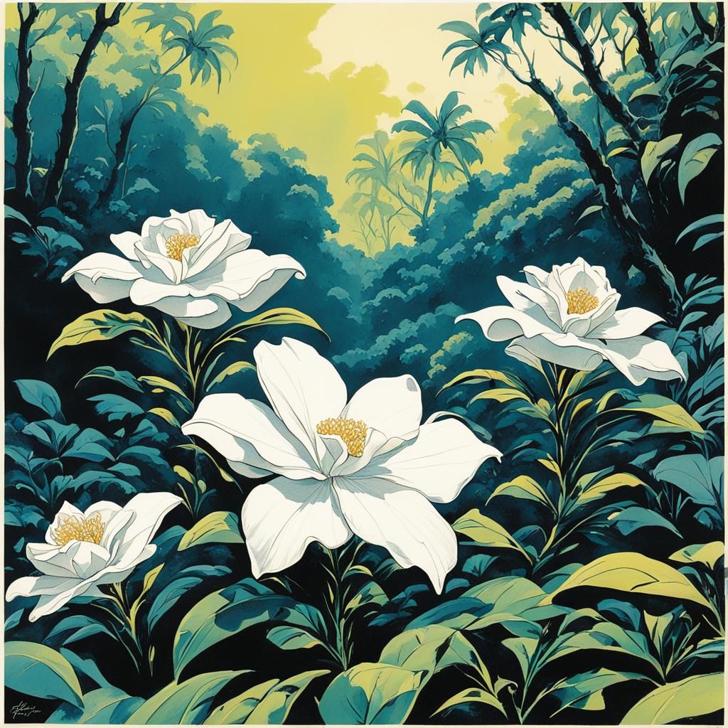 Hawaiian Gardenia / Gardenia brighamii (endangered)