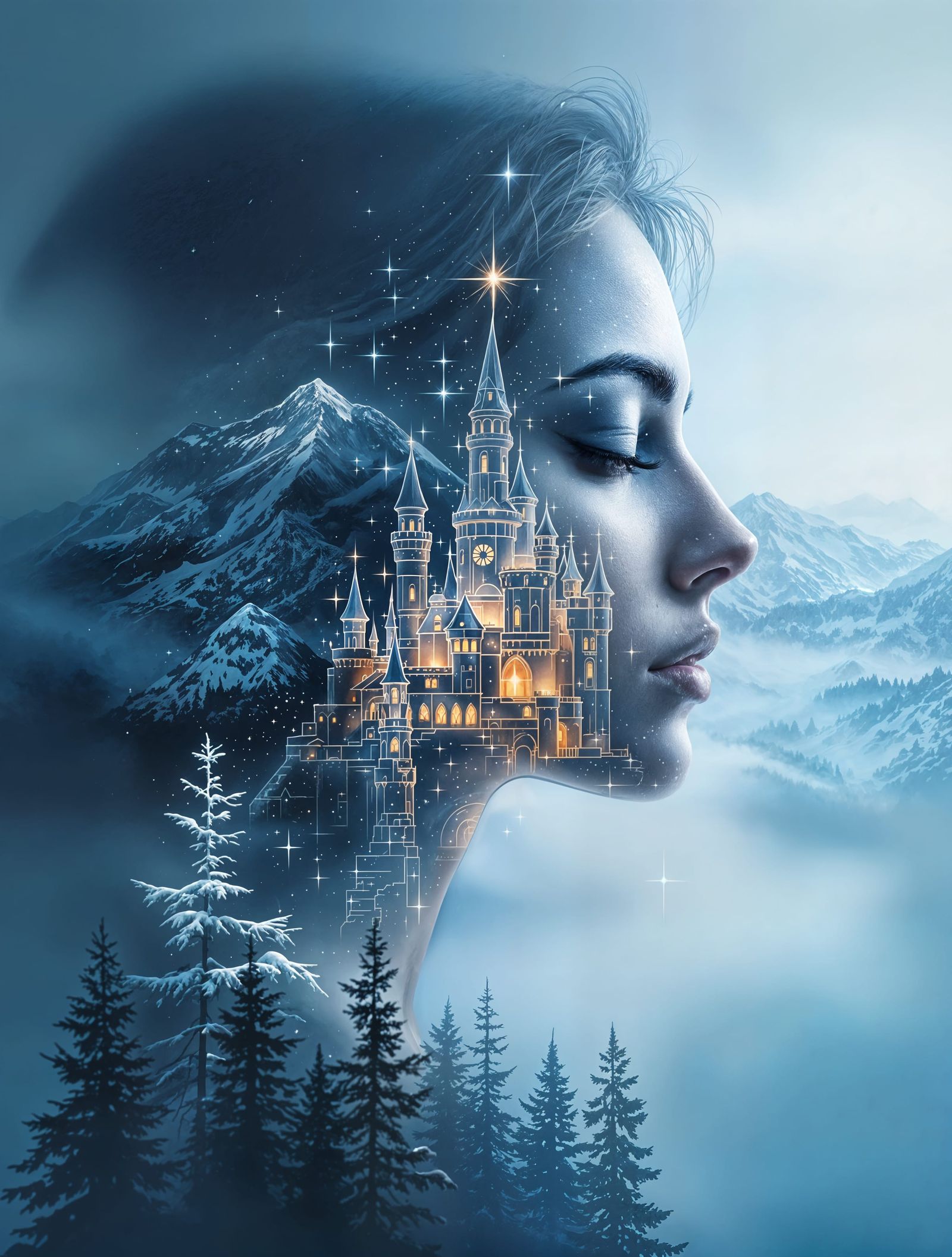 Winter Goddess of the Frozen Realm