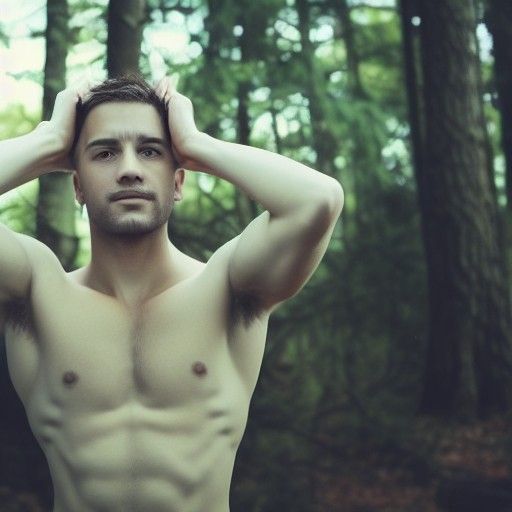 Professional Photograph of Shirtless Men