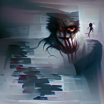 Sinister Cyclops in Misty Darkness