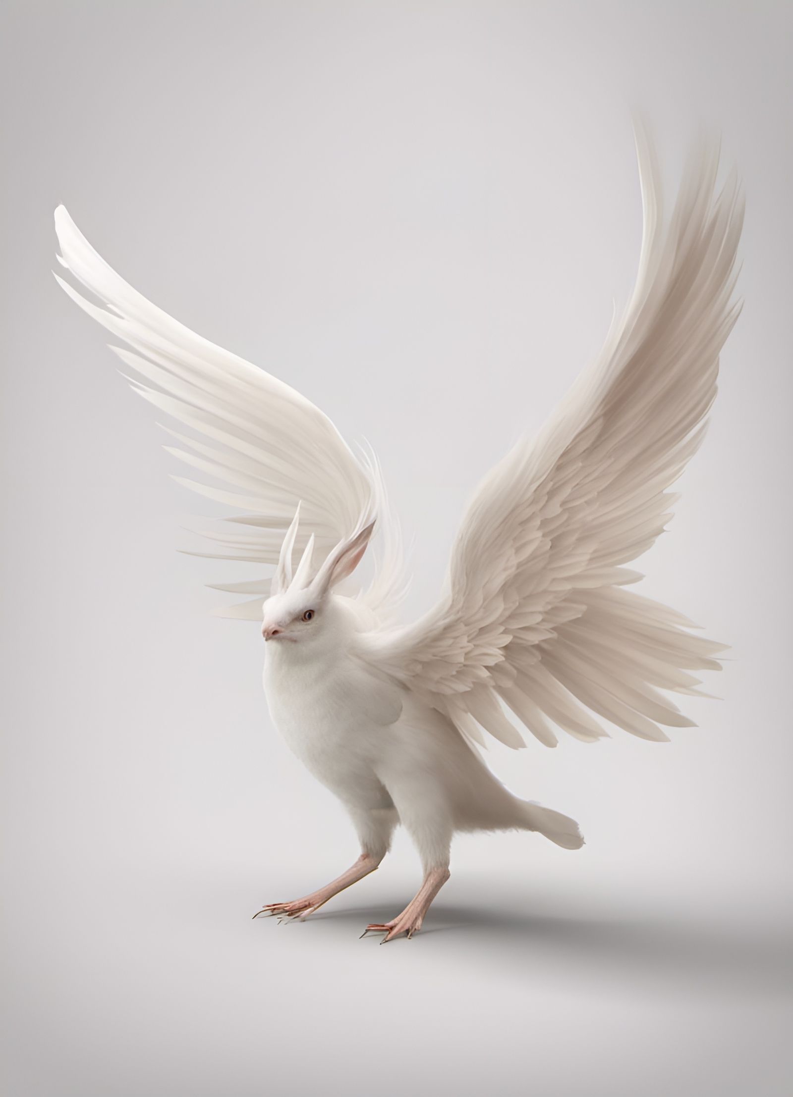 Fantasy Creature With Wings