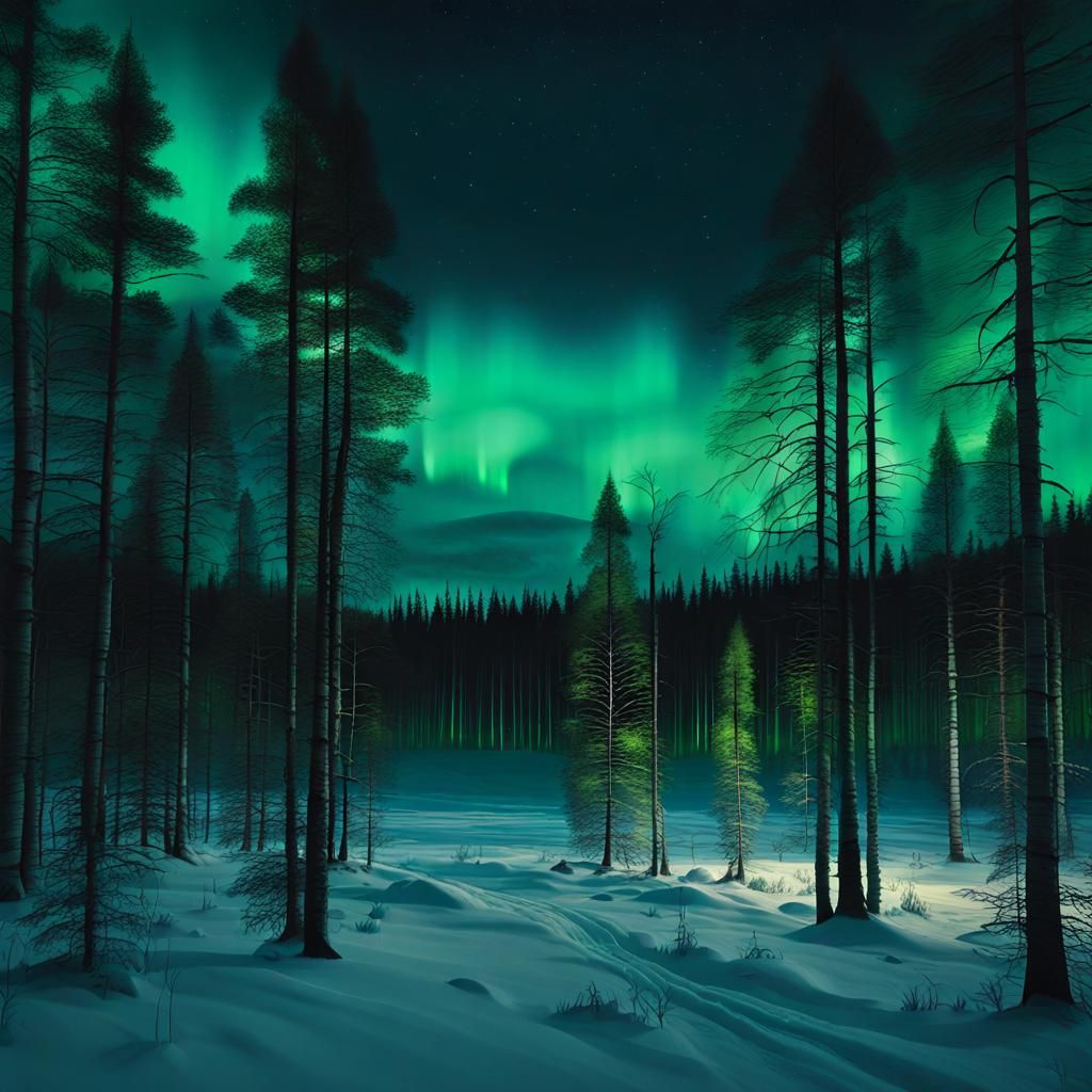 He-Man and Battle Cat in Nordic Forest