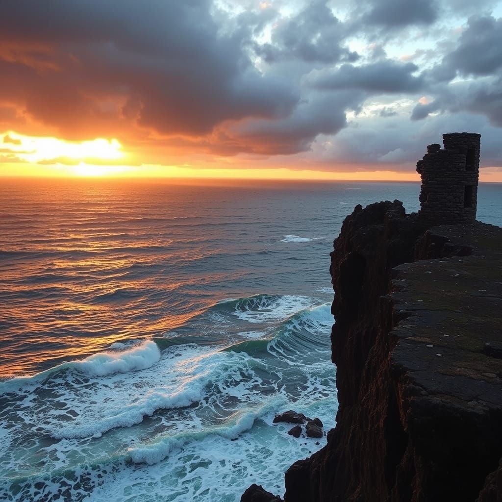 Ruins of an Old Lighthouse