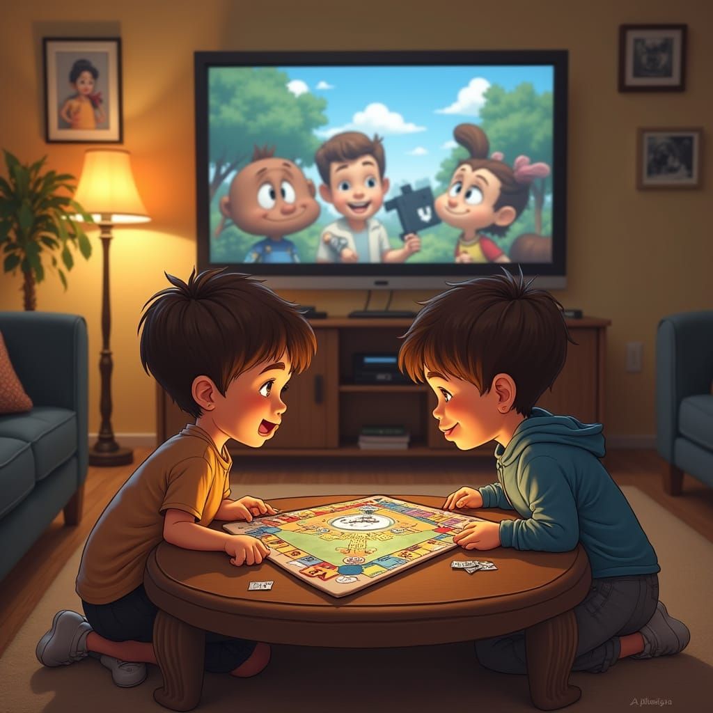 Children's Hyper-Realistic Game of Life Portrait