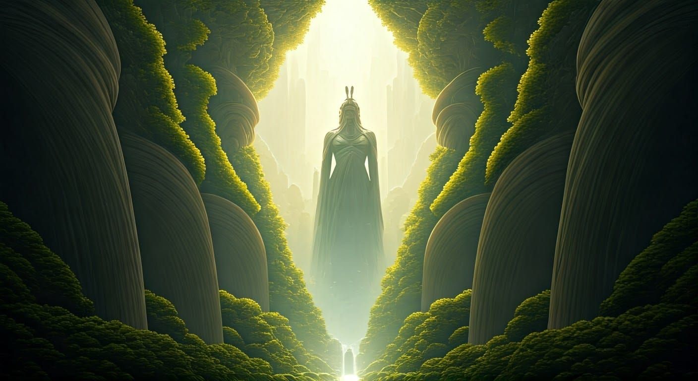 Gods of Olympus in Vibrant Realism