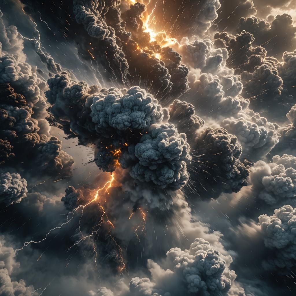 Turbulent Cinematic Still in 8k Resolution