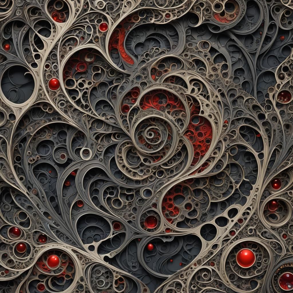 Fractal Breach: Blood and Metal in Gothic Horror