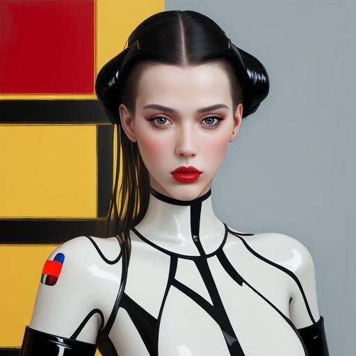 Latex Mondrian