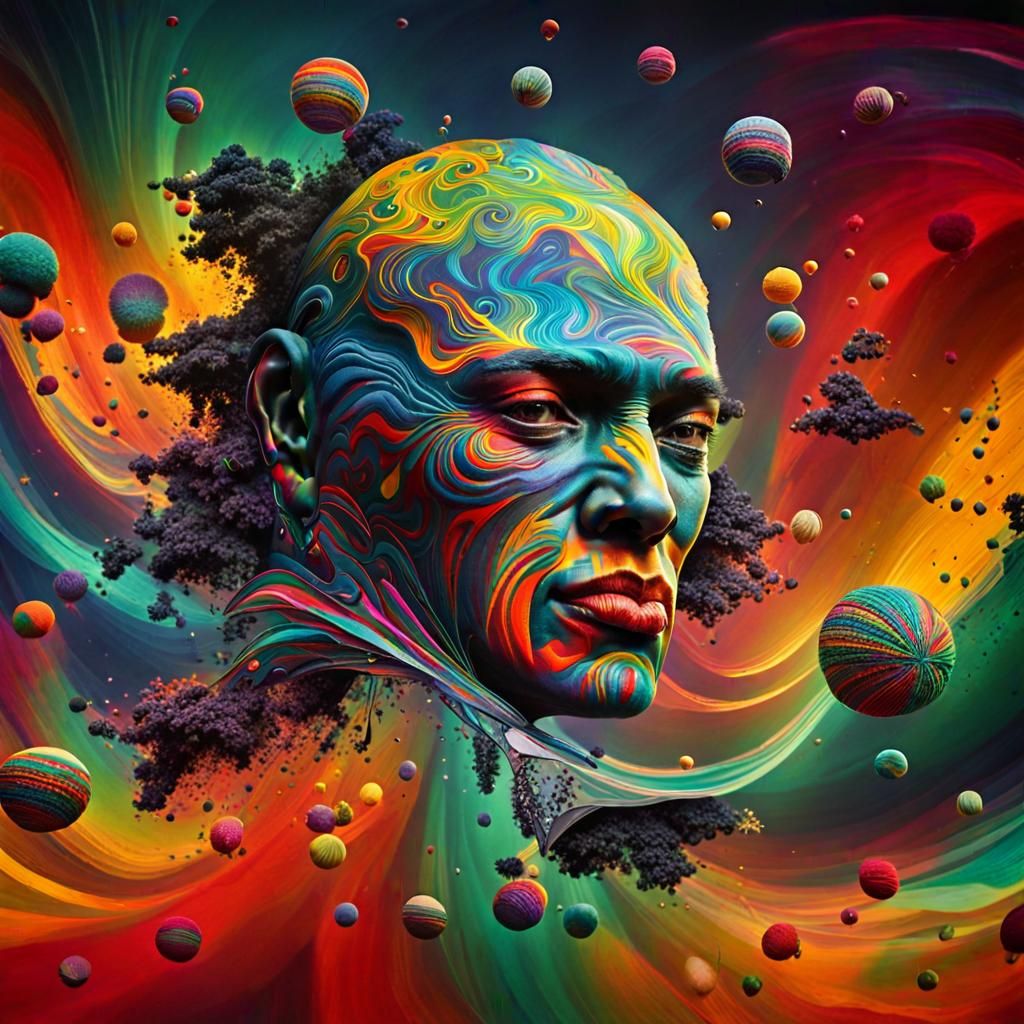 Hyperrealistic 3D Faces in Optical Illusions