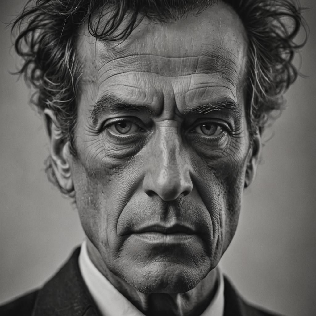 Portrait of Ernest Pantlewaythe, Dean of the Faculty of Advanced Hyperrealistics at Montiboro University