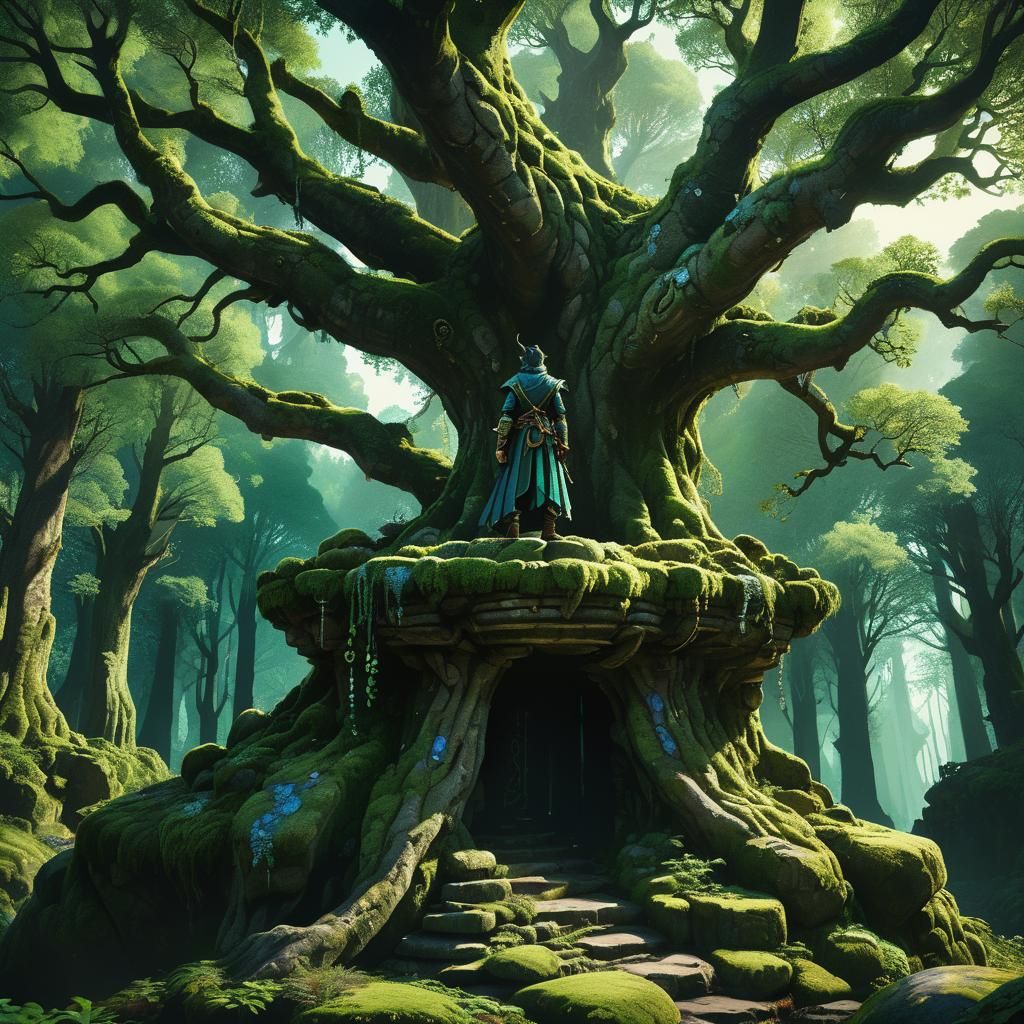 Ballestero in Mystical Forest Concept Art
