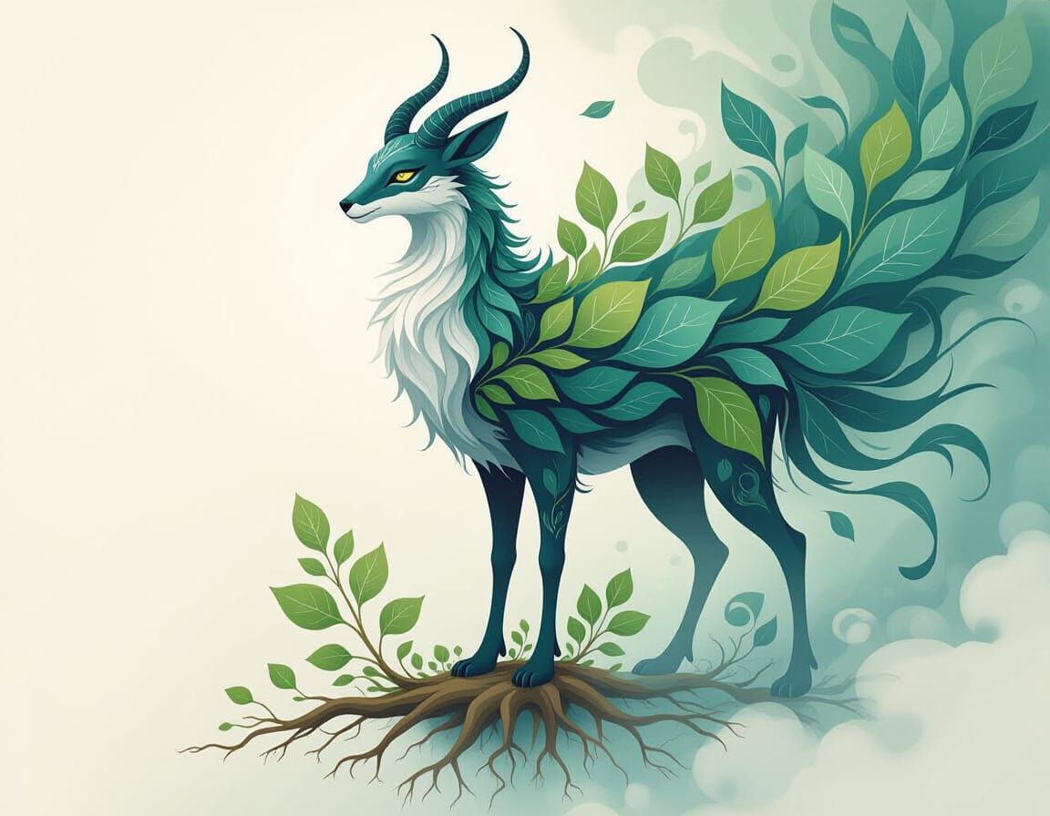 Surreal Animal Creature with Synesthesia