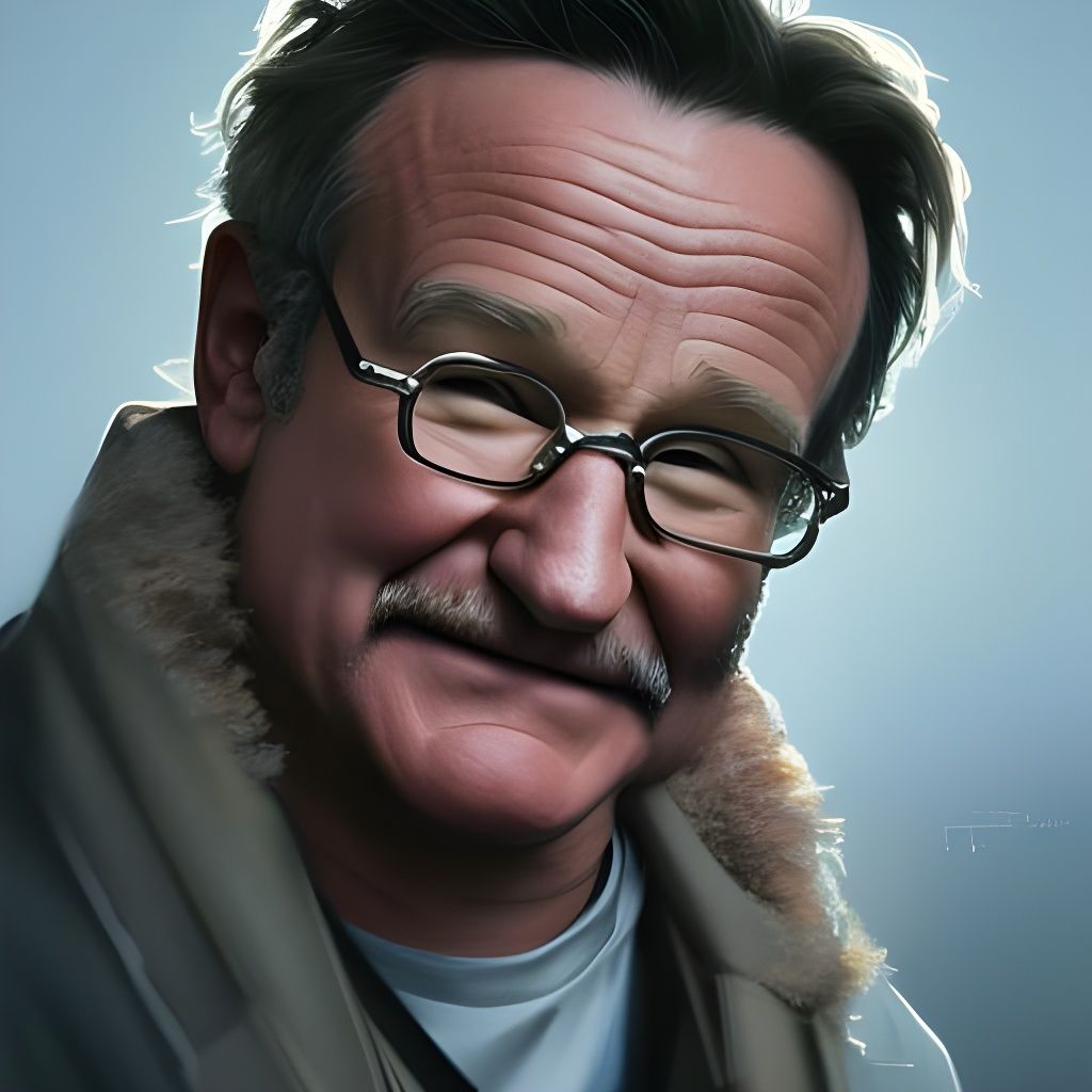 Hyperdetailed Portrait of Robin Williams
