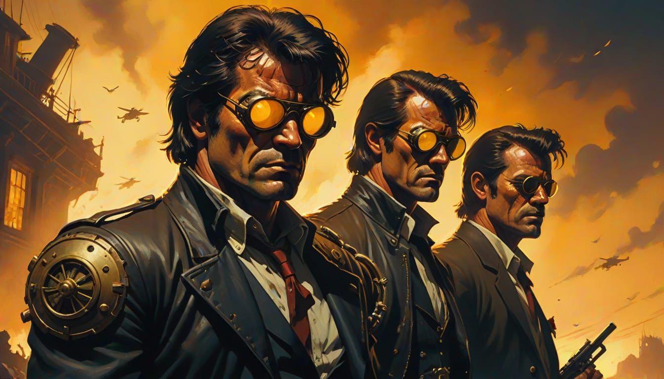 Steampunk Heroes Stand Tall in Defiance