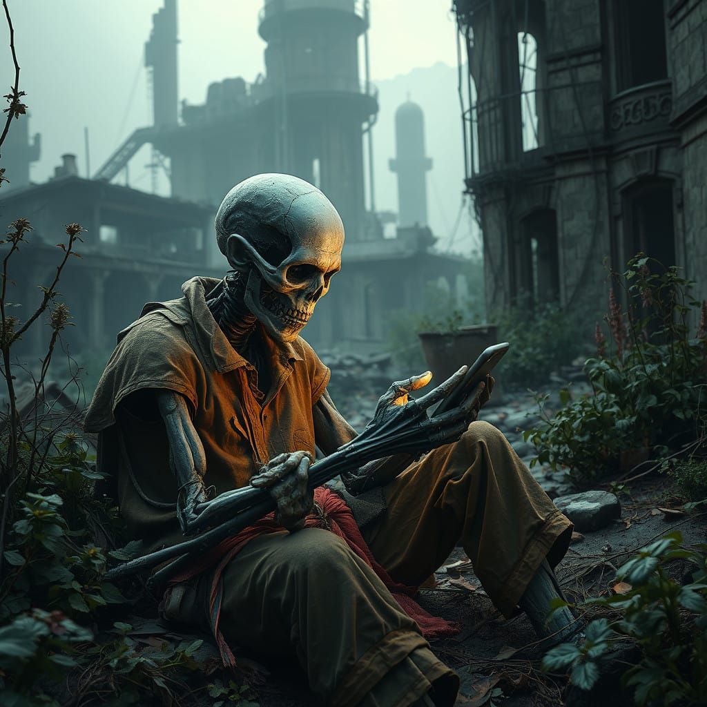 Reanimated Corpse in Post-Apocalyptic Digital Realm