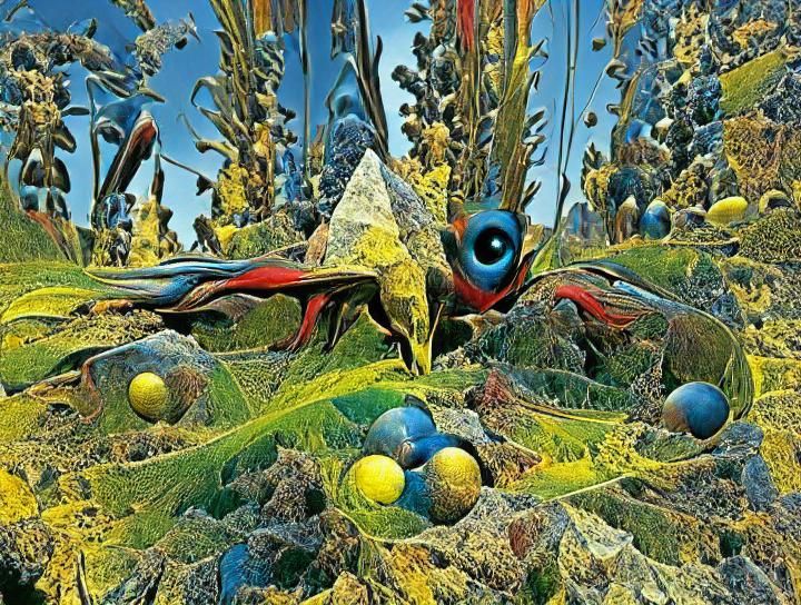 Nature's Diverse Dominance: A Max Ernst Photoillustration