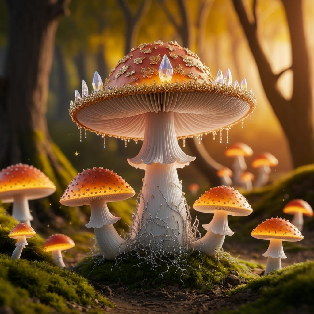 The mushroom garden