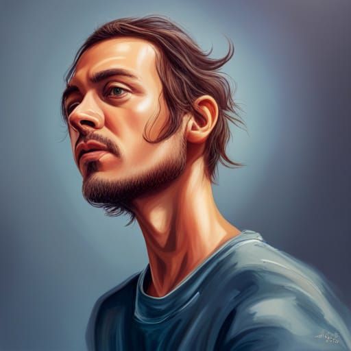 Work-Life Balance Concept Art in Hyperrealistic Style