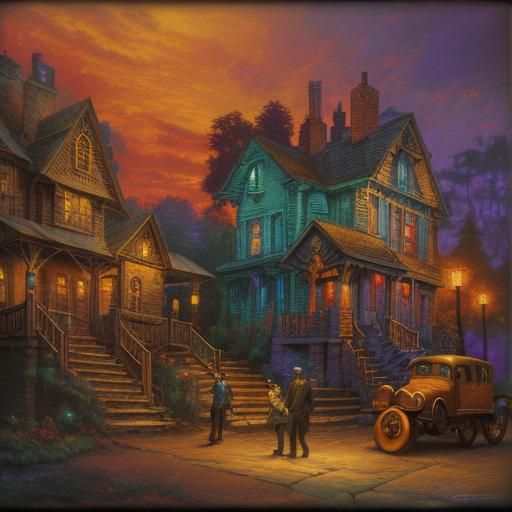 vignette J. G. Quintel Horde3D Thomas Kinkade AutoCAD comple...