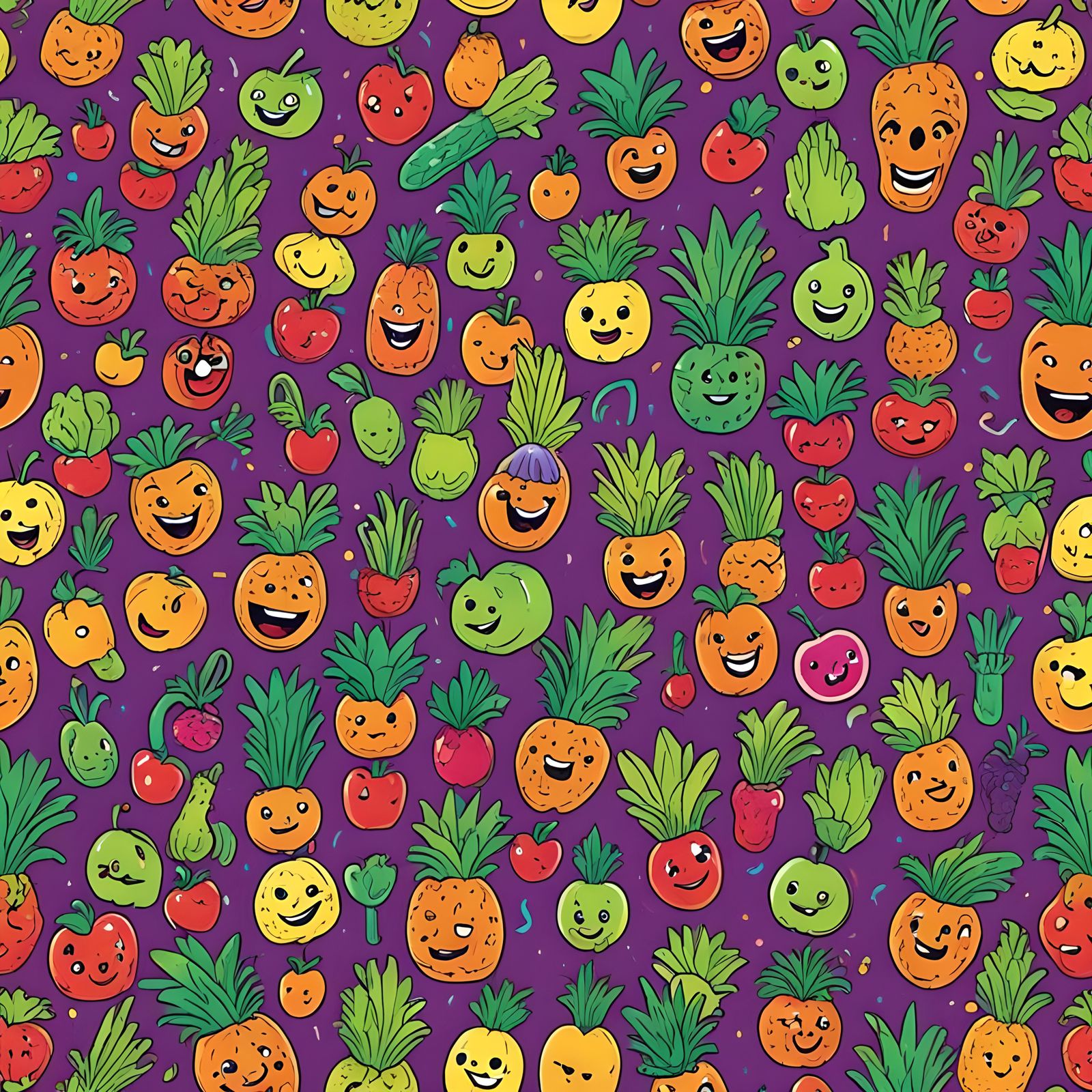 ChromaDepth 3D Whimsical Happiness