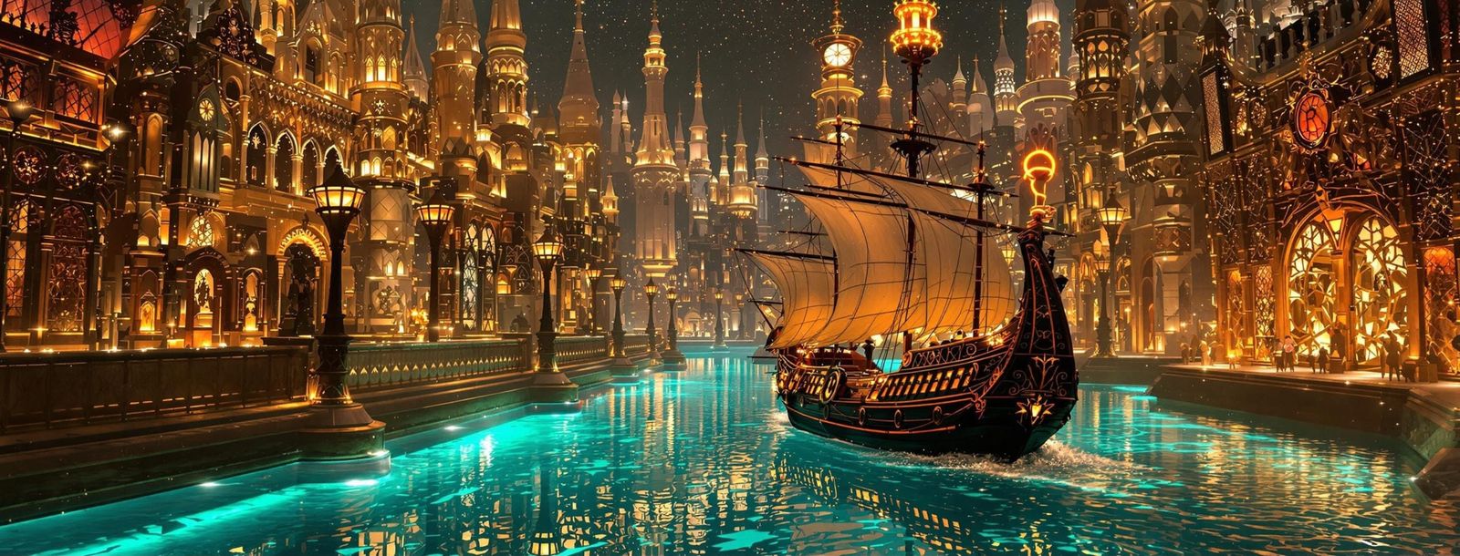 Portal into a Shimmering Dreamscape