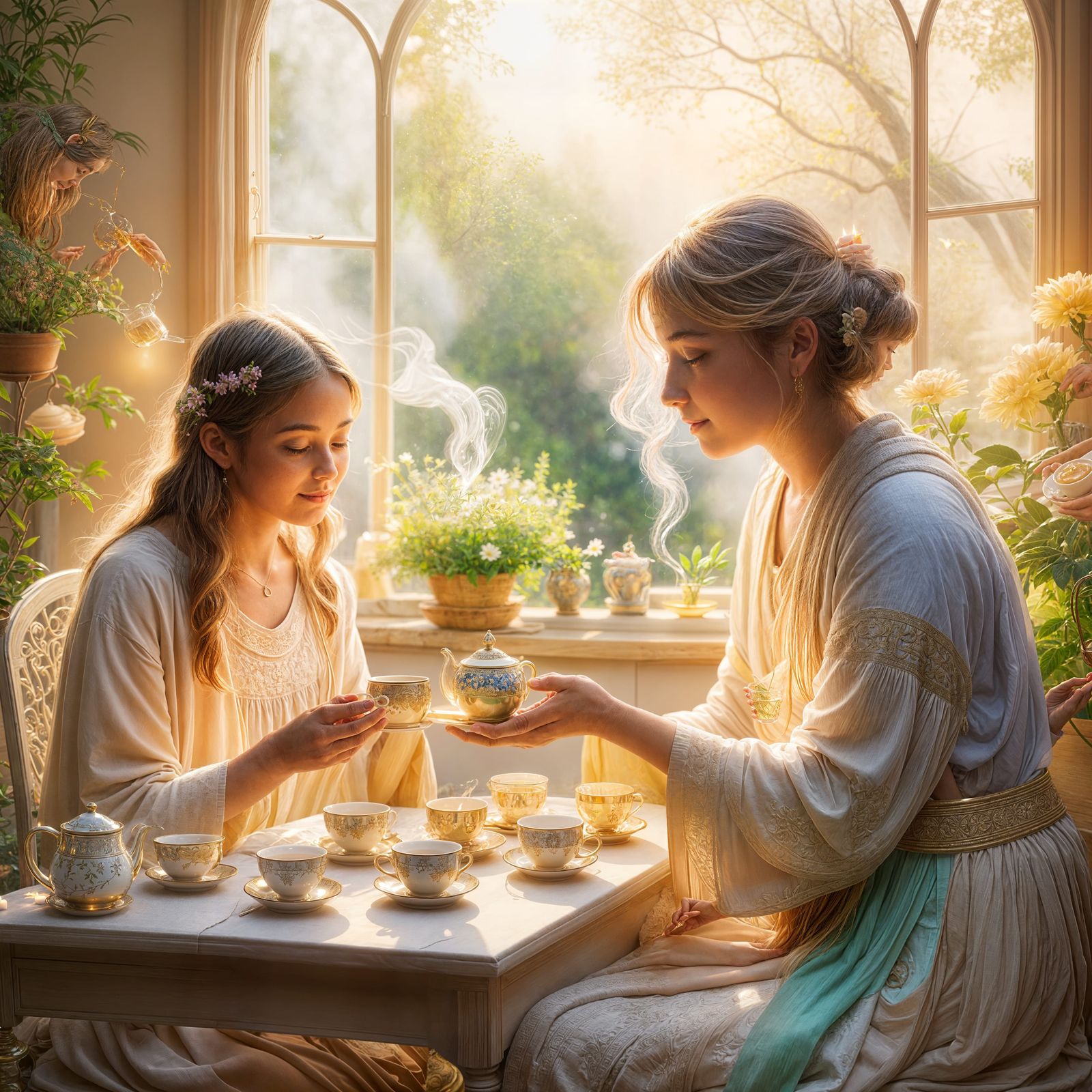 Lightworker Teaches Alchemy in Cozy Garden Room