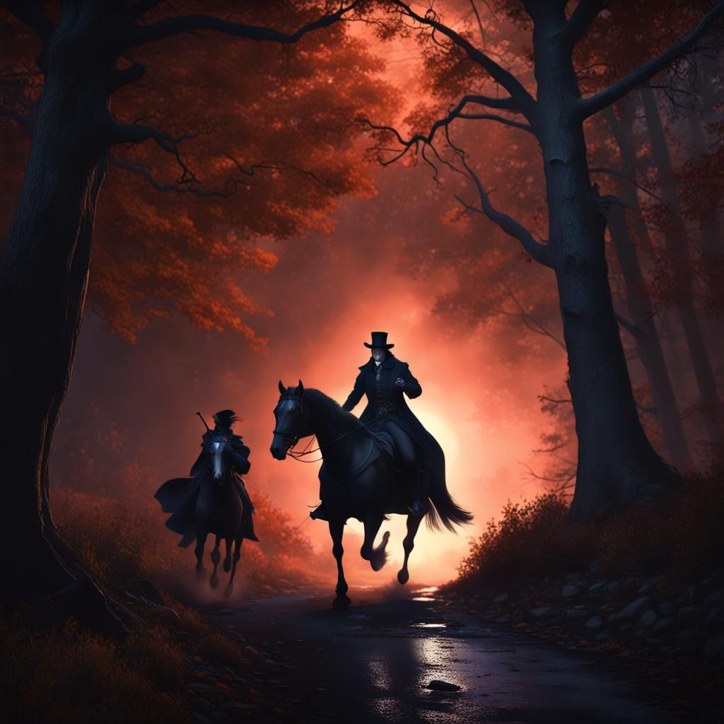 Paul Revere meets the Headless Horseman