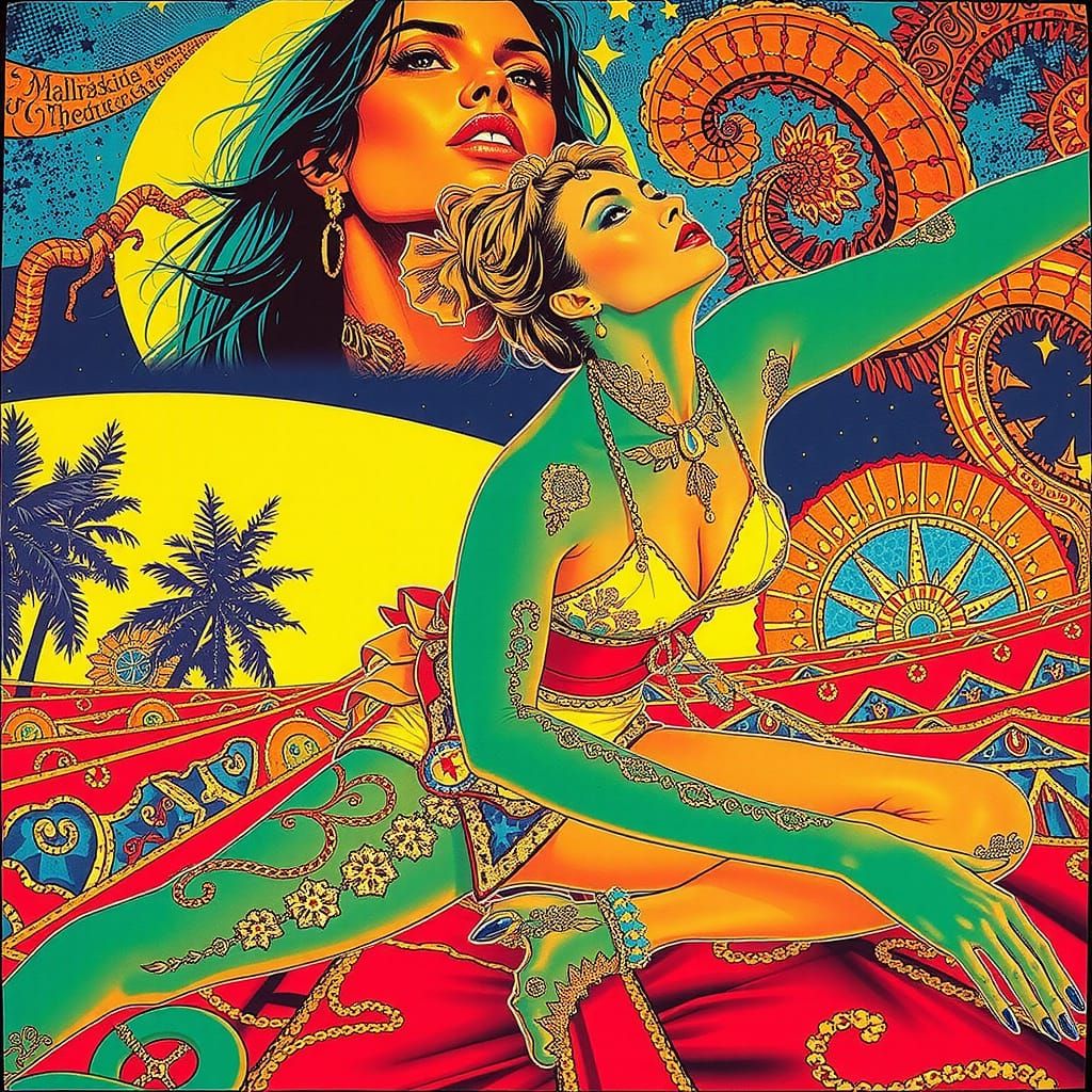 Elegant, Maximalist Masterpiece of Sensual Beauty