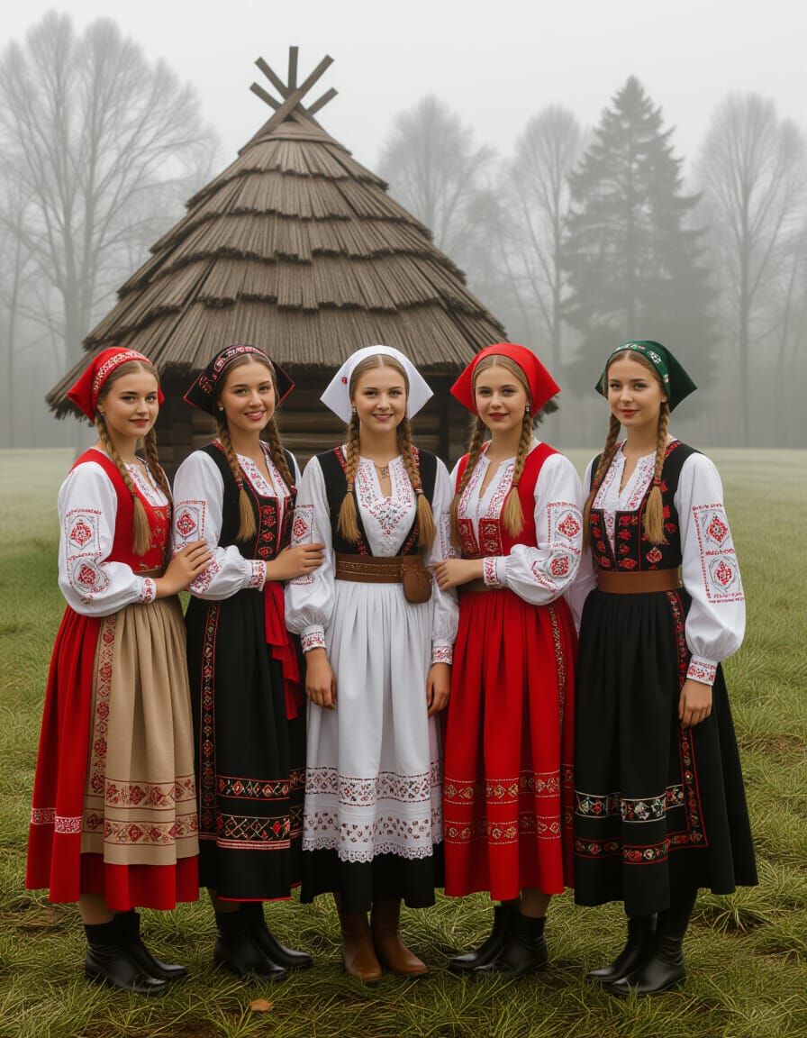Slavic Radunica Festival on Ancient Kurgan
