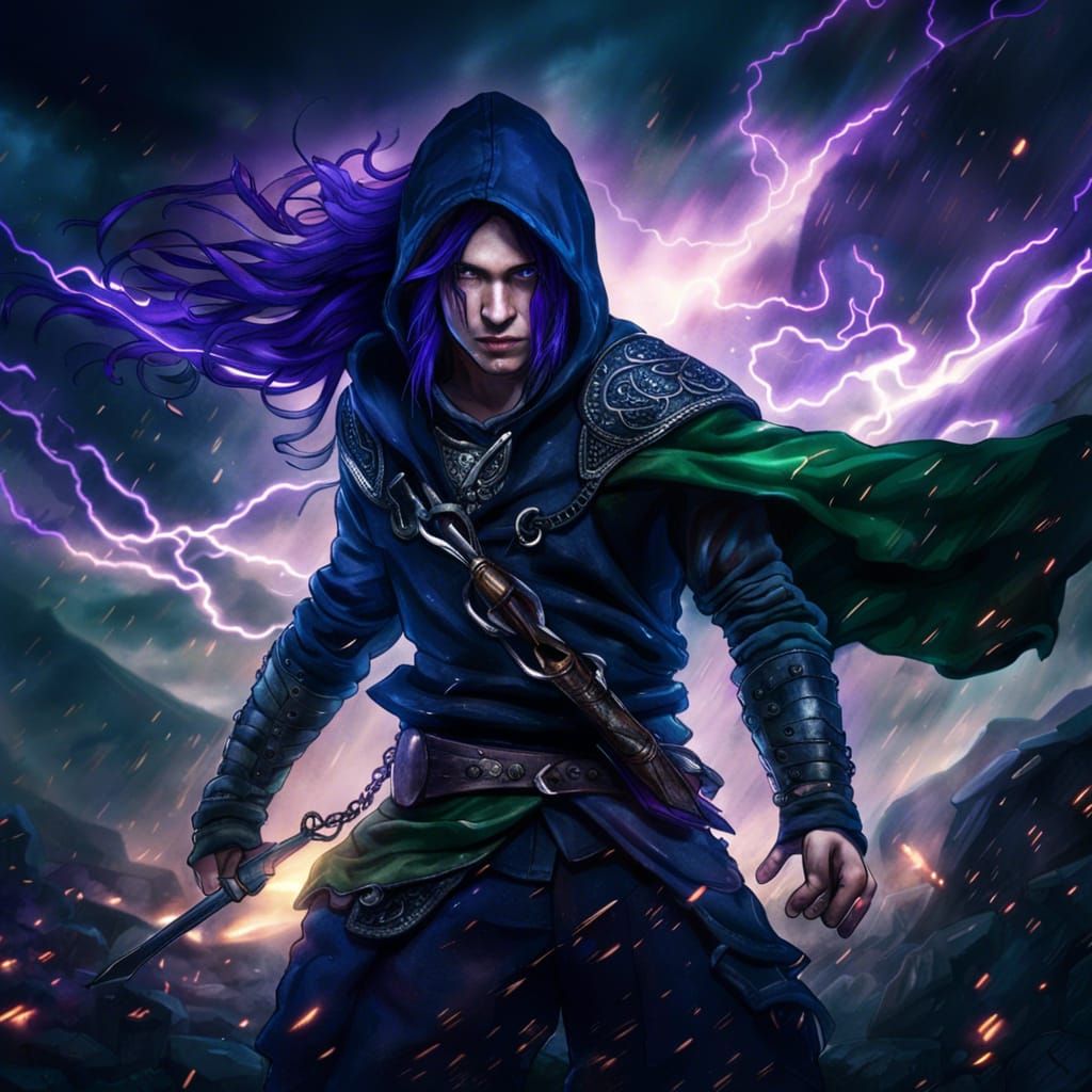 Teen Mage Unleashes Storm of Destruction