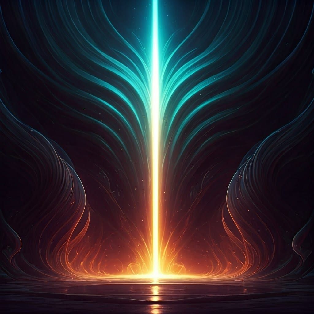 Dreamlike Matte Painting of Laura in Fantasy Colors