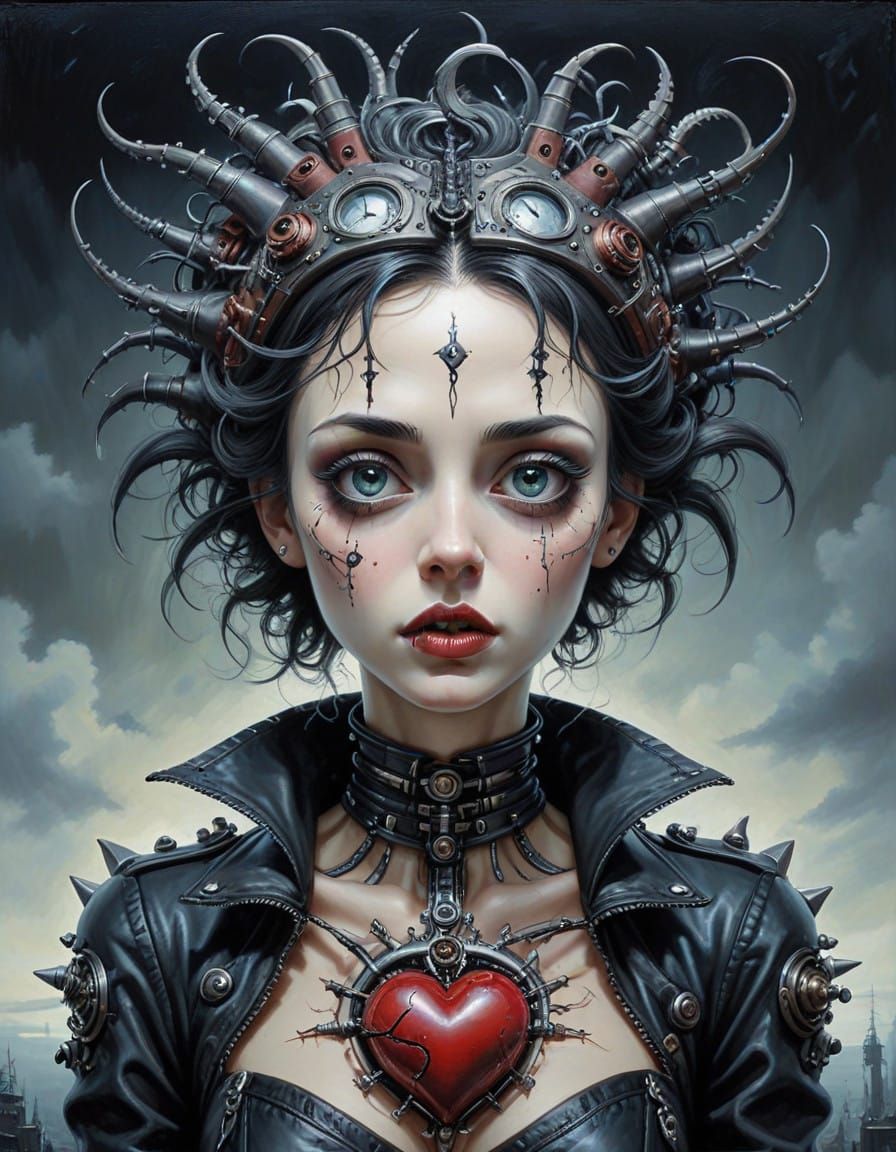 Dieselpunk Surrealism Unveiled: A Haunting Metaphysical Mast...