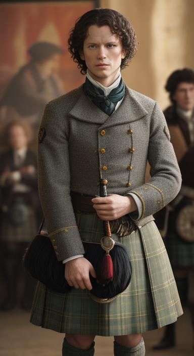 Jamie and Claire Fraser at Culloden