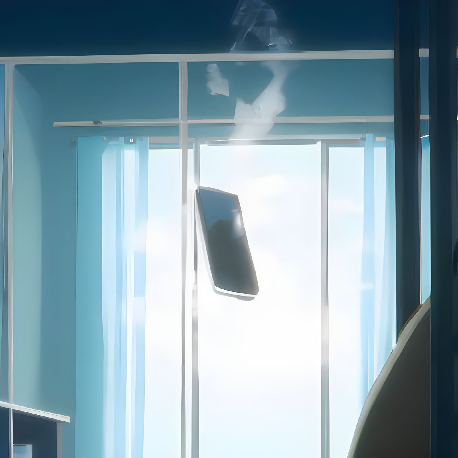 Invisible Man's Selfie: Studio Ghibli Anime Visual