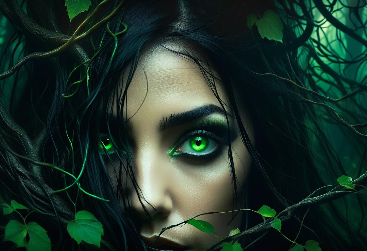 Surreal Mistress of the Twisted Forest