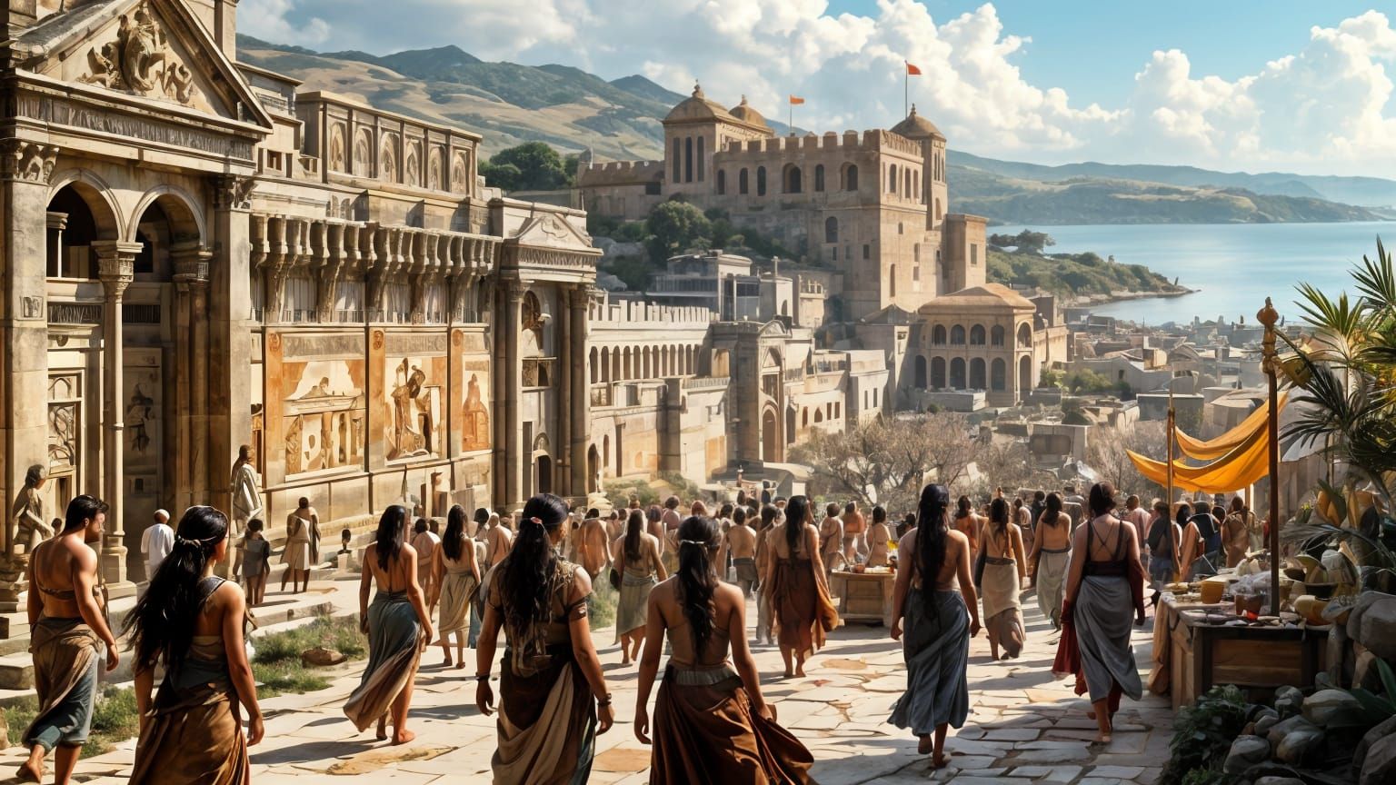 Ancient Bronze Age City by the Thermodon River, Rich in Myth...