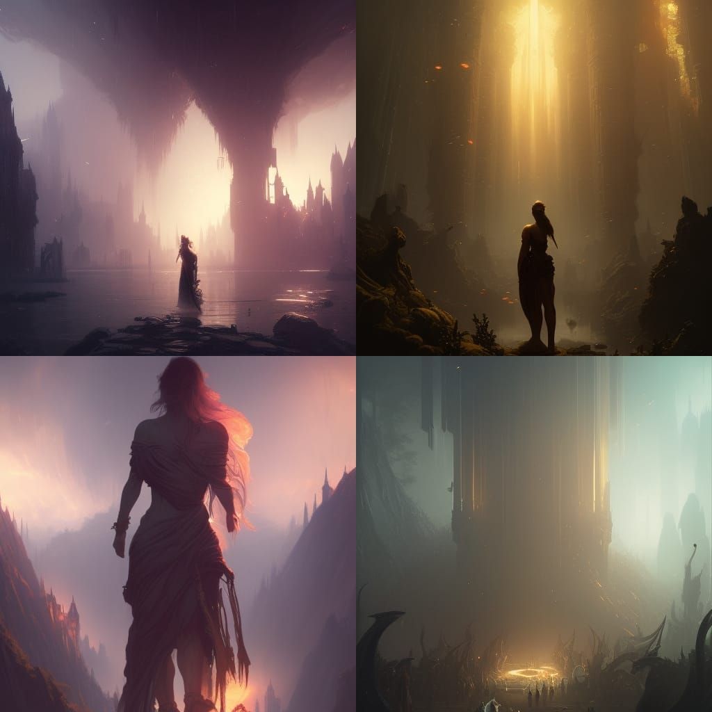 Andarta Dark Fantasy Concept Art in 8K Resolution