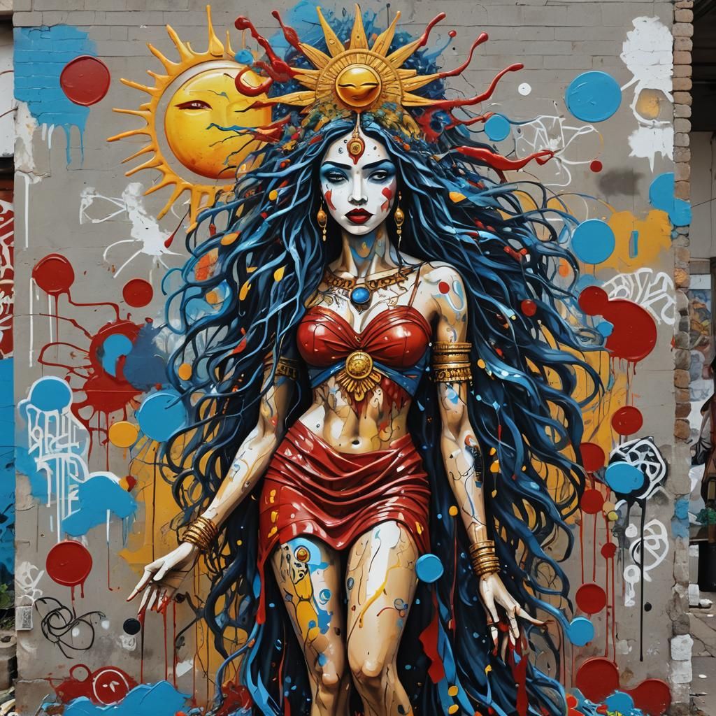 Graffiti Art: Goddesses of Fertility and Beauty