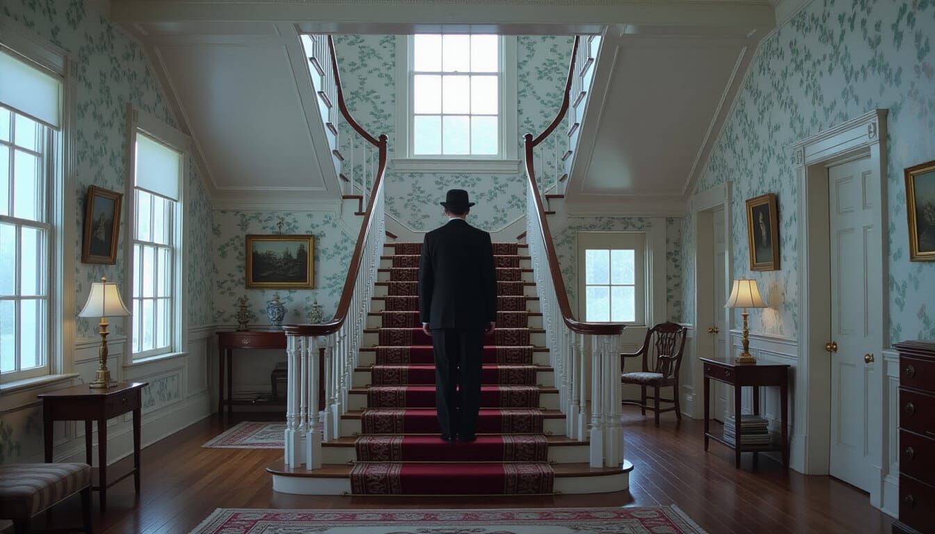 Phantom Existence in Translucent Geometric Dreamscape