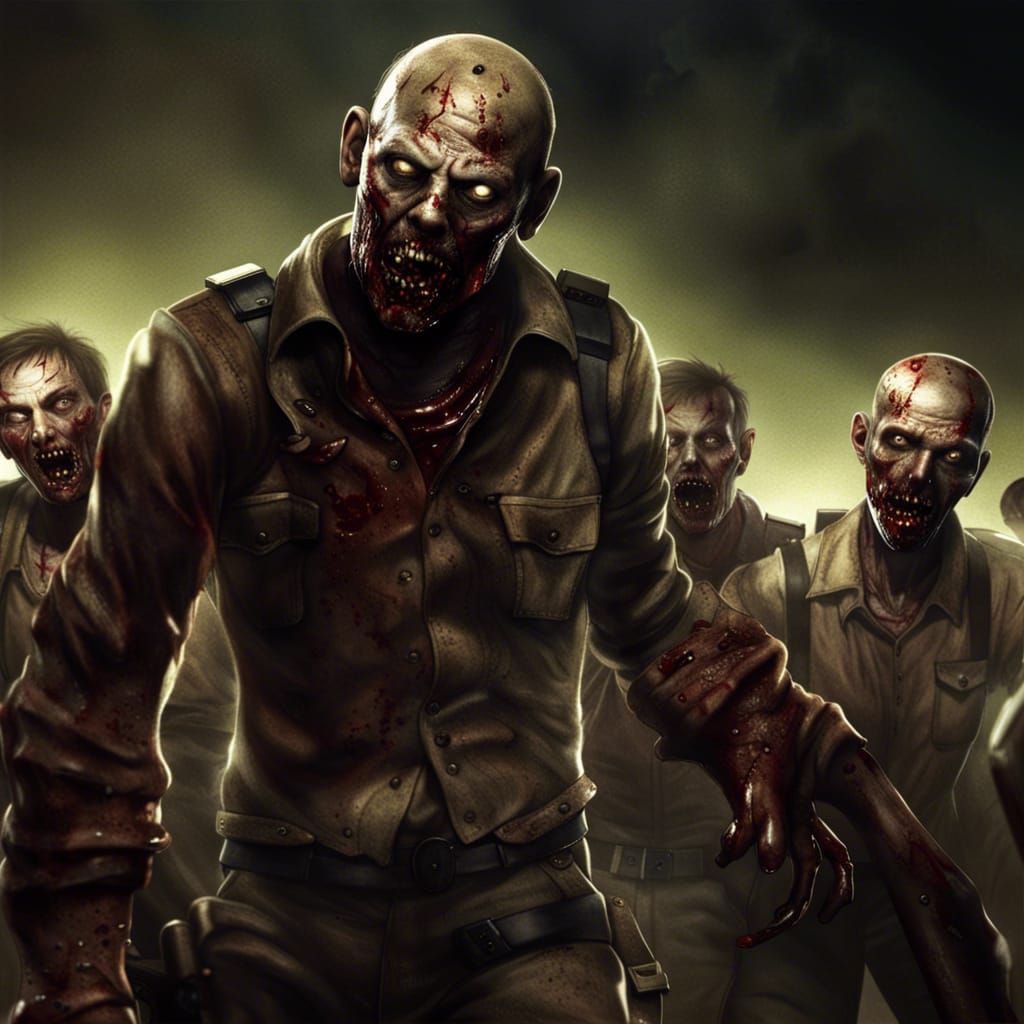 Resident Evil Inspired Zombie Horde