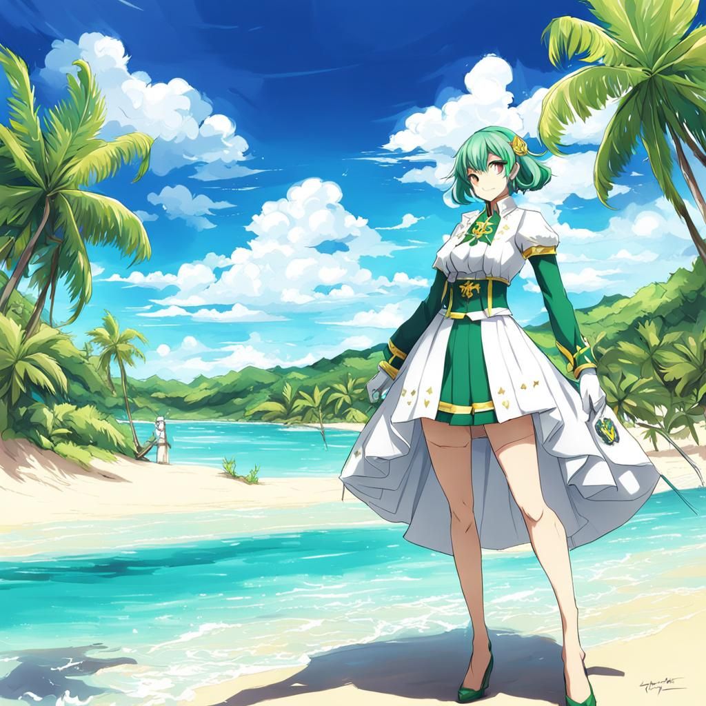 Saint Vincent and the Grenadines in Anime Style