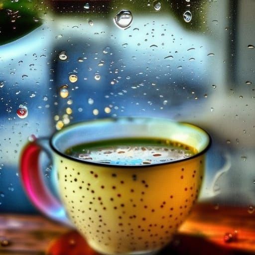 Rainy Day Coffee: A Moment of Reflection
