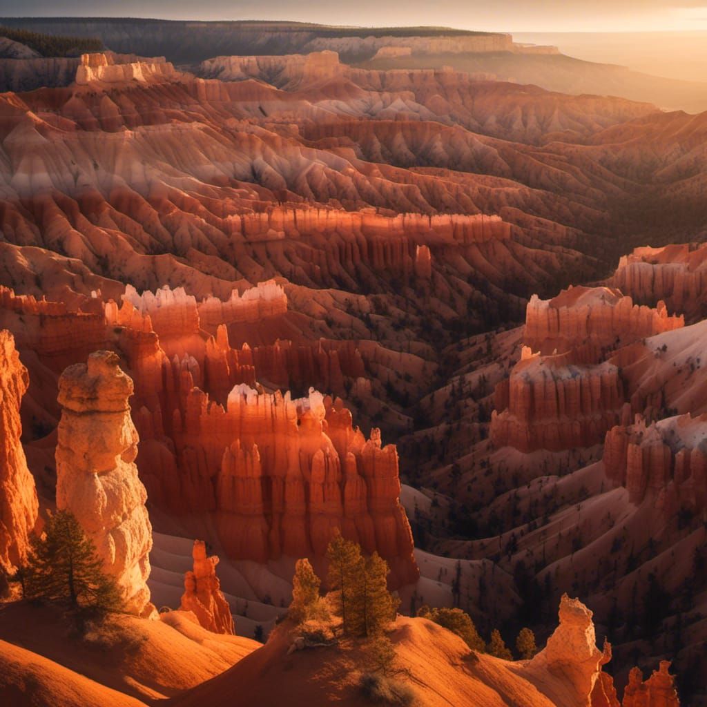 Bryce Canyon Sunset: Epic Digital Matte Painting