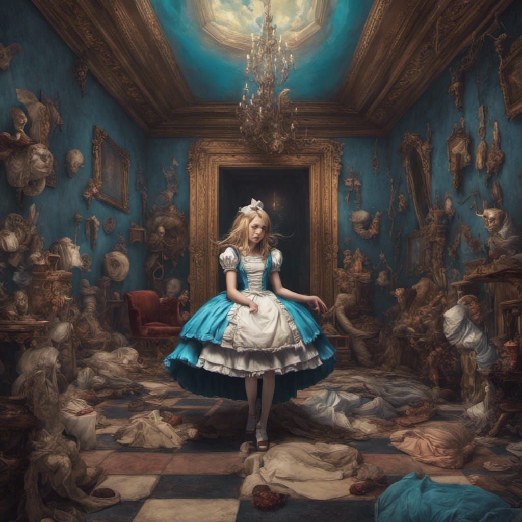 Alice in Wonderland in Asylum: Hyperrealistic Horror