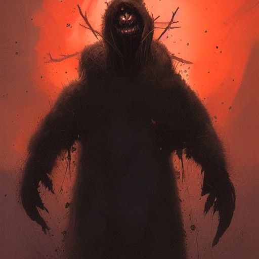 Sinister Figure in the Shadows